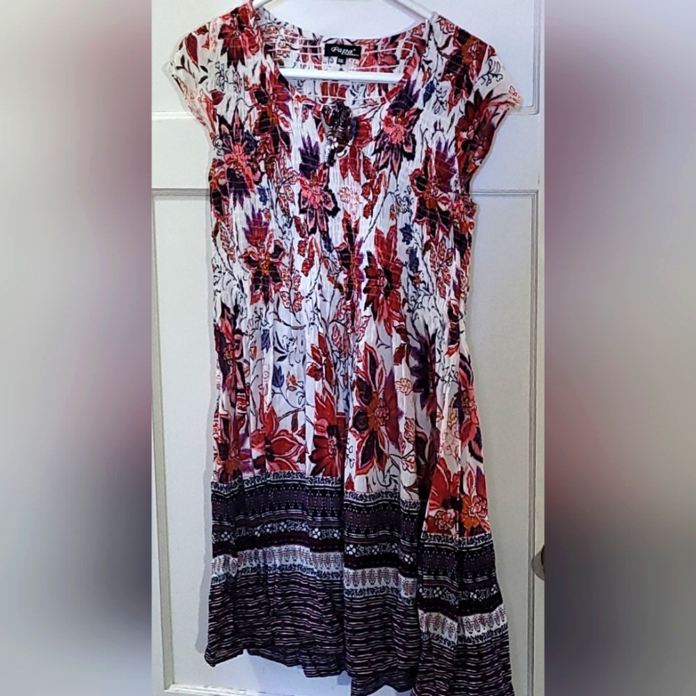 NWOT Papa Vancouver XXL Flower Print Dress